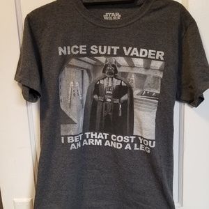 Nice Suit Vader Graphic T-Shirt Witty Star Wars